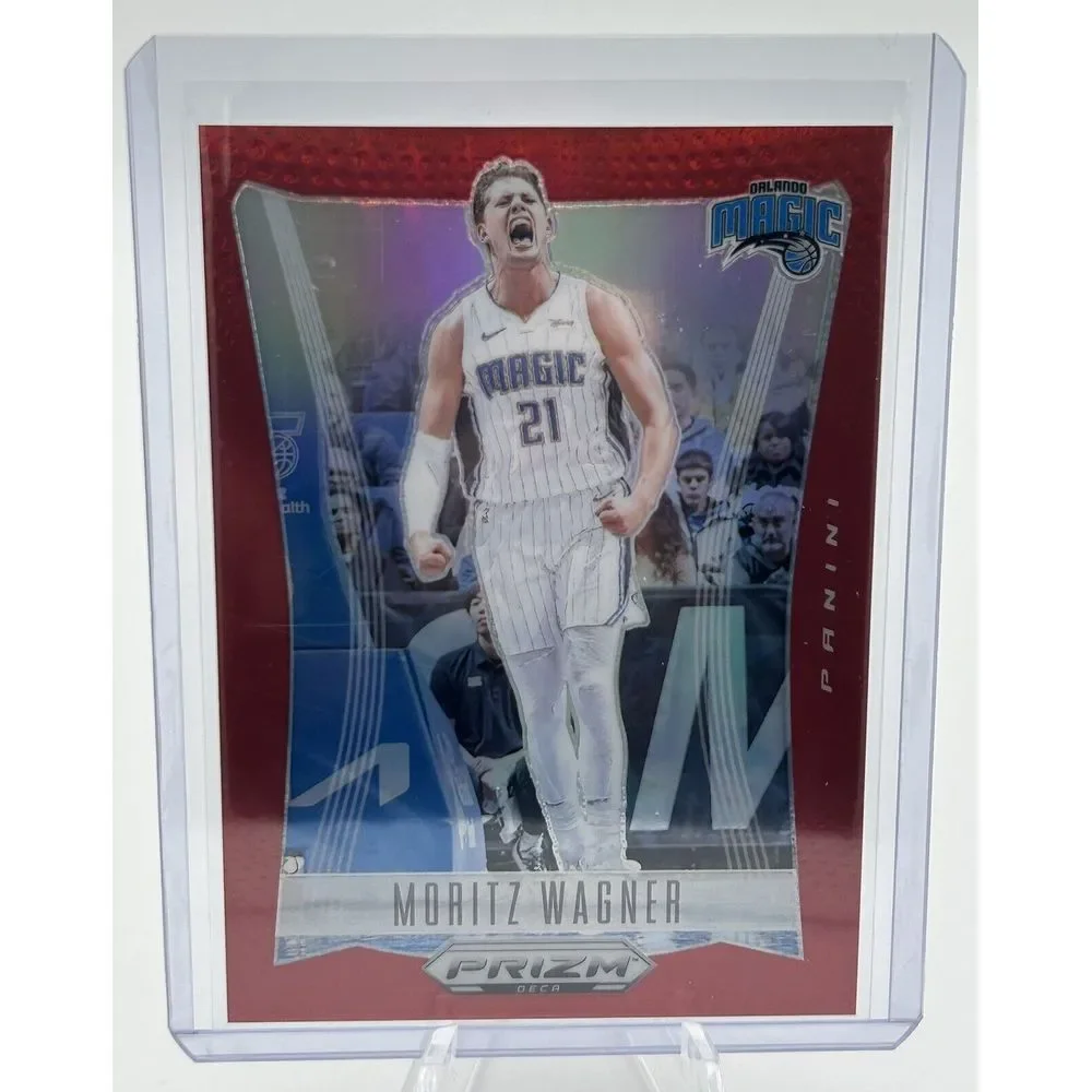 2023-24 Prizm‎ Deca Moritz Wagner Orlando Magic Red Prizm 113/199